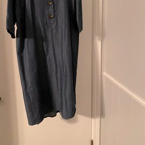 Millennium blue Denim Dress -Size XL